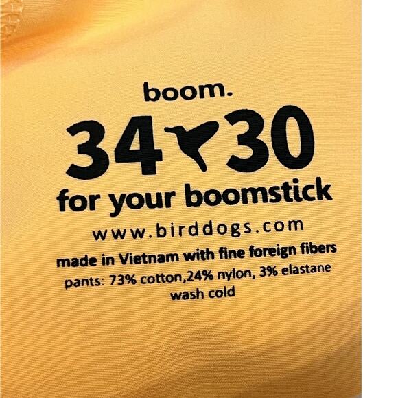 Birddog Men's Size 34 x 30 Gray Straight Leg Preppy Chino Casual Pants - Picture 3 of 6